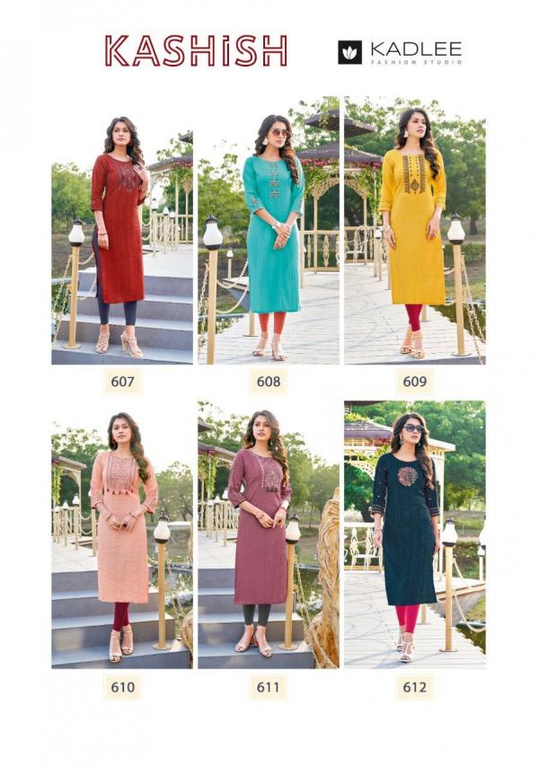 Kadlee Kashish Rayon Designer Exclusive Kurti Collection